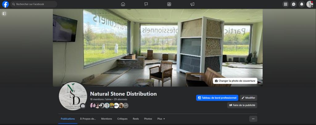 Natural Stone Distribution sur Facebook
