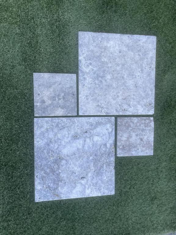 Dallage Travertin Silver